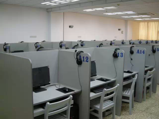 托福机考考试考场照片