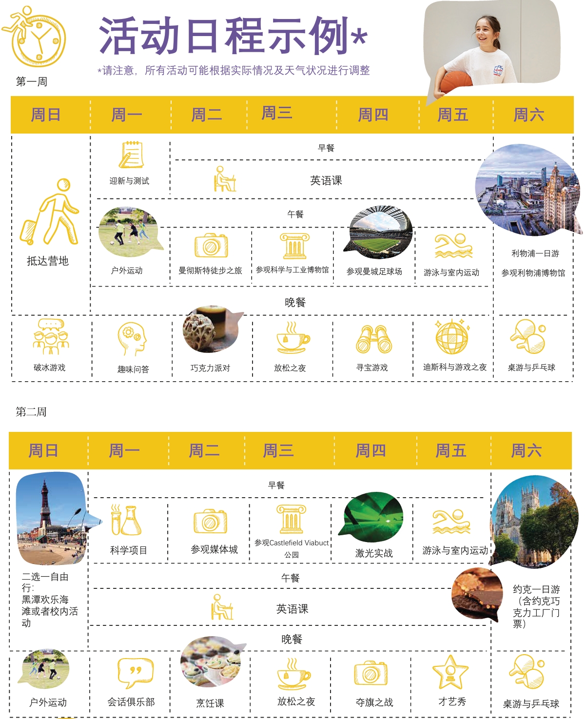 英国曼彻斯特暑假青少年英语游学项目课程